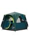 Tent Octagon, 6 Man Festival Dome Tent, 6 Person Family Camping Tent with 360° Panoramic View, Stable Steel Pole Construction, Sewn-in Groundsheet, 100 Percent Waterproof