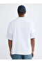White Regular Fit Men's Basic Shirt - 2