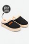 Women's Plush House Slippers with Fur Inside, Warm, Thick Sole, Closed Toe, Winter Slippers