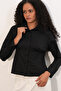 20231 Slim Fit Poplin Shirt - Black - 3