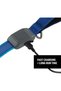 Nitedog Rechargeable Led Leash, Usb Rechargeable 5 Foot Light Up Dog Leash W/Padded Handle, Blue - 5