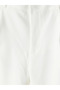 Ecru Regular Fit Men's Pleated Trousers - 6