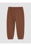 Brown Printed Boys' Tracksuit Set - 5