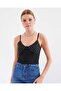 918 Rope Strap Crop Top - Black - 3