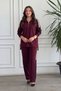 High Collar Stripe Detailed Tracksuit Set