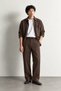 Bruce - Brown - Spanish Straight Fit - Men's Trousers - 5
