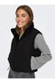 Onldana Faux Fur Reversible Waistcoat Otw Cc Women's Coat 15348986 Black - 4