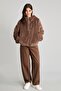 Women's Coat H4135Ax/Bn601 Brown - 3