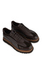 Men's Genuine Leather Brown Casual Shoes - 2