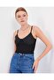 918 Rope Strap Crop Top - Black - 2