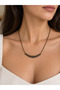 Zircon Stone Waterway Necklace - 2
