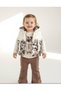 Baby Girl 3-Piece Set – Sweatshirt, Vest and Pants 05213 K- - 4