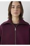 Zippered Sweatshirt Fig - 8