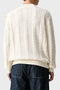Wool Blend Knitted Patterned Crew Neck Sweater Men's Sweater Xm003563 Af14008 U0007 - 3