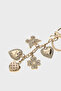 Keychain with Logo Rw7588P6401 Women's Keyring Rw7588 P6401 Gol - 3