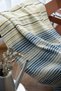 New Line Cotton Tv Blanket Blue - 2