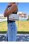 Women's Hand and Shoulder Bag with Removable Chain Strap