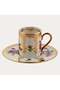6-Person Winterling Porcelain Coffee Cup Set – 24K Real Gold Plated - 3