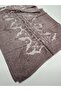 Baroque Collection Gradient Burnt Jacquard Tulle Shawl 70 X 190 cm