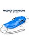 High-Density Polyethylene Snow Sand Grass Sled with Built-In Brakes - 4