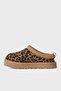 K Tazz Spotted Leopard Patterned Suede Slippers Women's Slippers 1183570K - 3
