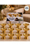 Set of 12 Coffee Side Decorative Mini Presentation Bowls for Turkish Delight