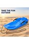 High-Density Polyethylene Snow Sand Grass Sled with Built-In Brakes - 3