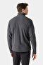 Men's Fullzip Thunder Grey Fleece Coat - 4