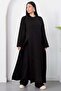 Crew Neck Slit Pants Double Set Pl2611 - 6