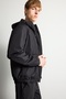 Slim Fit Hooded Zippered Waterproof Technical Coat H1499Ax26Au - 3