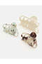Women Assorted Hair Clips 4 Piece Set