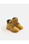 Boys Tan Colour Block Derby Boots - 2