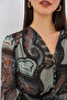 2137 Patterned Chiffon Dress - C. Era - 4