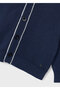 Boy's Buttoned Cardigan Navy Blue 4302 - 3