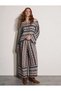 Ethnic Patterned Knitwear Pants & Blouse Set - 3