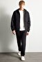 Slim Fit Hooded Zippered Waterproof Technical Coat H1499Ax26Au - 4