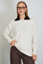Velvet Polo Collar Knit Sweater - 2