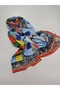 Avant-Garde Horse Pattern Double-Sided Luxury Voile Silk Shawl 70 X 180 cm - 3