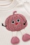 Baby Girl Set with Cute Pumpkin Figure, 2-Piece Top and Bottom Set, Seasonal, 3, 6, 9, 12 Months - 5
