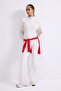 Women's Sweatpants F9086Ax/Bg721 Stone - 2