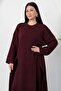 Crew Neck Slit Pants Double Set Pl2611 - 2