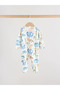 100% Cotton Blue Color Safari Themed 3-Piece Jumpsuit Set Alyh44240 - 6