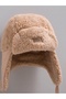 Baby Boy Welsoft Hat with Ear Protection Winter Hat Lace-Up Plush Beanie (3-18 Months) - 2