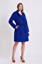 Blue Cashmere Coat - 2