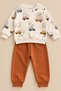 Baby Boy Set with Car Pattern, 2-Piece Top and Bottom Set, Seasonal, 3, 6, 9, 12 Months - 3