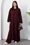Crew Neck Slit Pants Double Set Pl2611