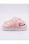 Women's printed faux fur warm slippers - 3