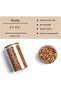 Glass Jars With Bamboo Lids Set, Glass Jars With Wood Lids 8 oz, Large Spice Jars, Glass Storage Containers For Pantry, Cookie, And Coffee SET OF 12pack - 3