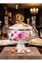 Rose Patterned 3-Piece Luxury Enamel Tea and Presentation Set (Teapot, Standing Sugar Bowl, Tray) - 4