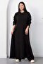 Crew Neck Slit Pants Double Set Pl2611 - 5